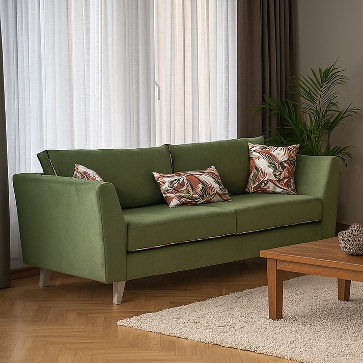 Aria Τριθέσιος Καναπές 230x95cm