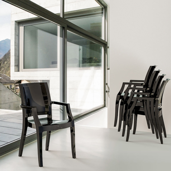 ARTHUR GLOSSY BLACK (Σ4)ΠΟΛΥΘΡΟΝΑ