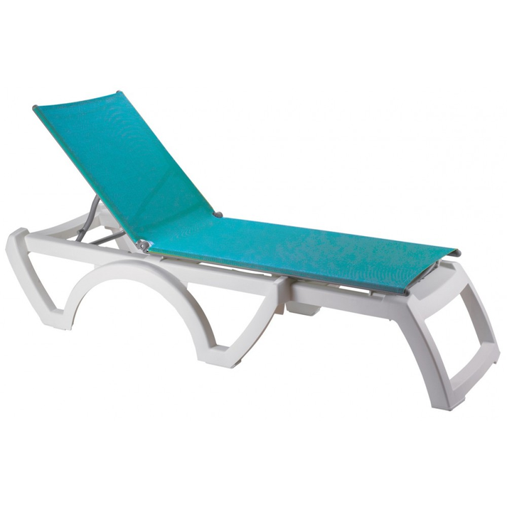 Jamaica beach ξαπλώστρα Turquoise 190x70x38cm