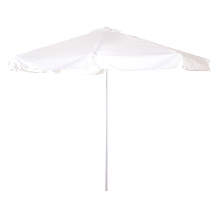 Ομπρέλα Στρογγυλή  Λευκή 250cm