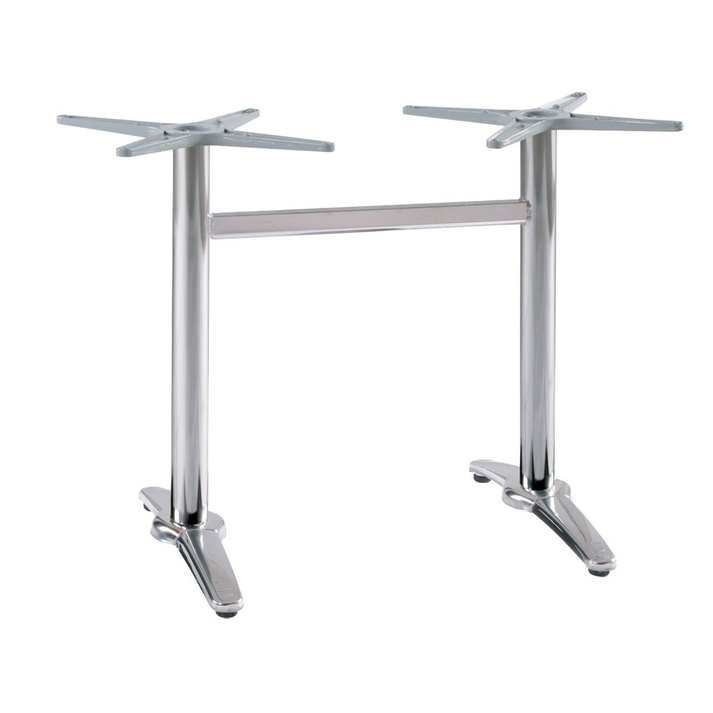 Roma ALU διπλή βάση  58cm x 108cm x 72cm ΛΕΥΚΟ