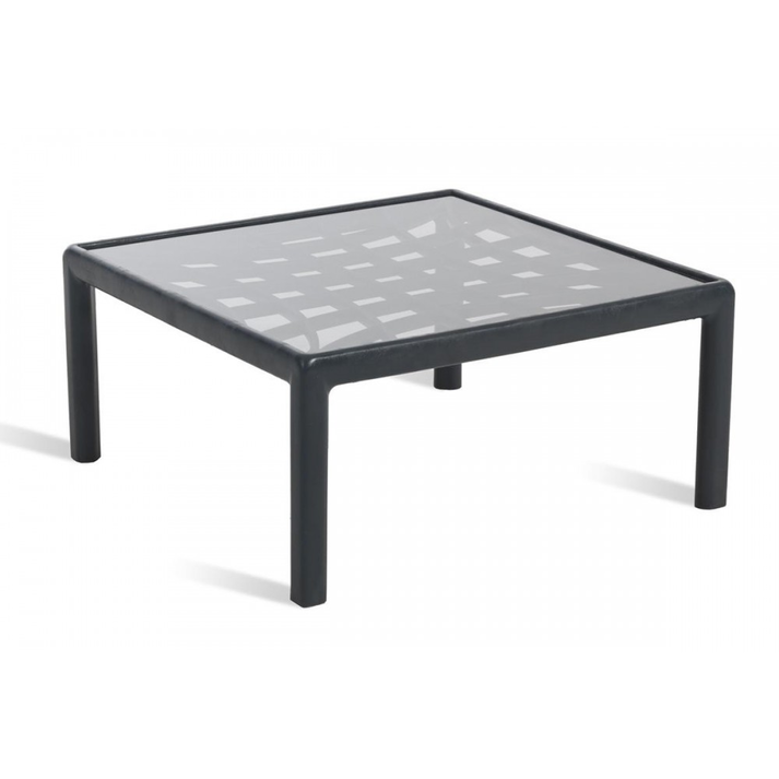 Garda side table ΑΝΘΡΑΚΙ 67.5x67.5x32