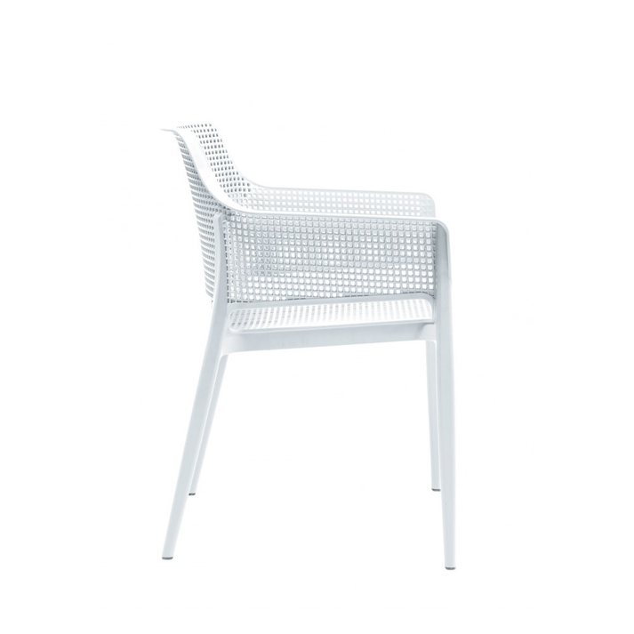 Boom πολυθρόνα polypropylene 60x54x80 ΛΕΥΚΟ