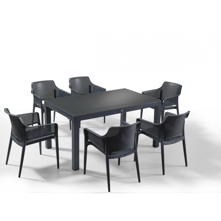 Boom τραπεζαρία set 7τμχ 150x90