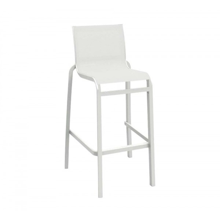Sunset SG σκαμπό bar 57x53xH109 ΛΕΥΚΟ