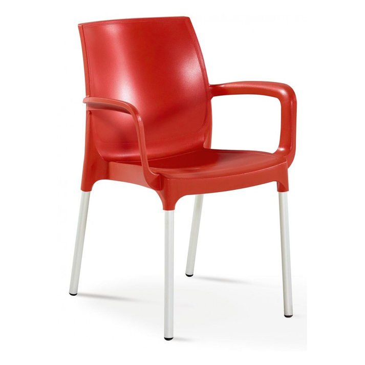 Norman πολυθρόνα Κόκκινη 55x58x82cm