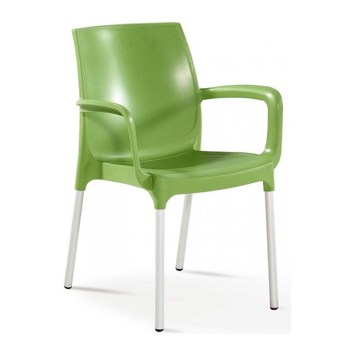 Norman πολυθρόνα Πράσινη 55x58x82cm