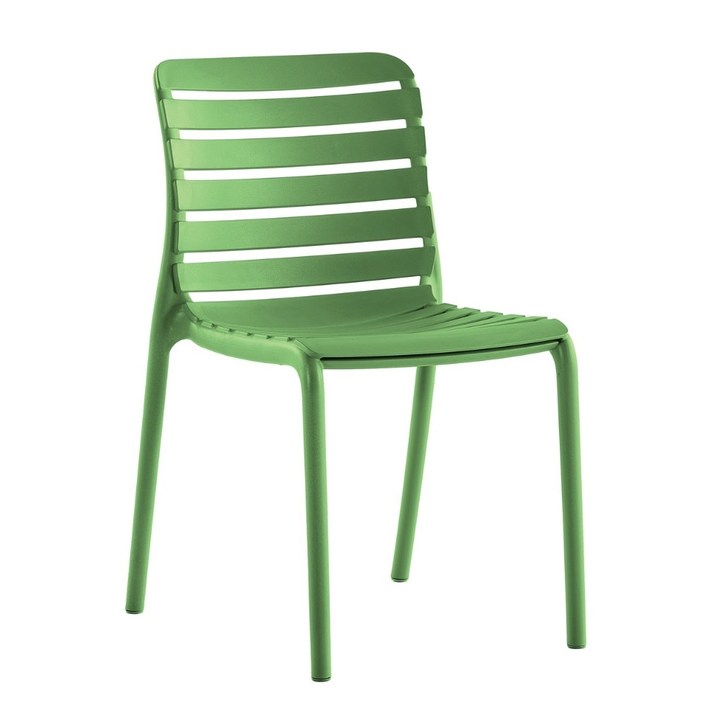 Parm Καρέκλα Πολυπροπυλενίου Πράσινο 47x56x47/82cm