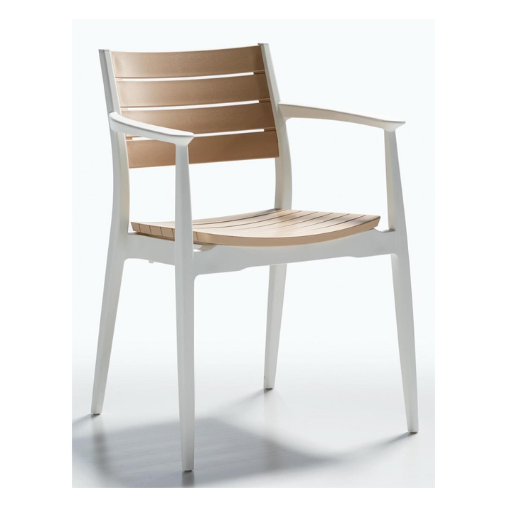 Regnum πολυθρόνα Λευκή  58x54x82cm