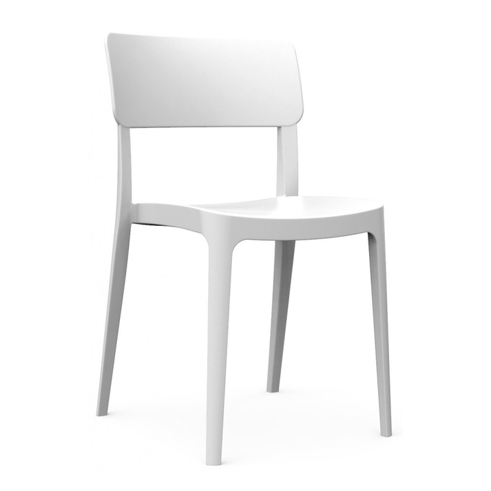 Pano καρέκλα Λευκή 46x51x82cm