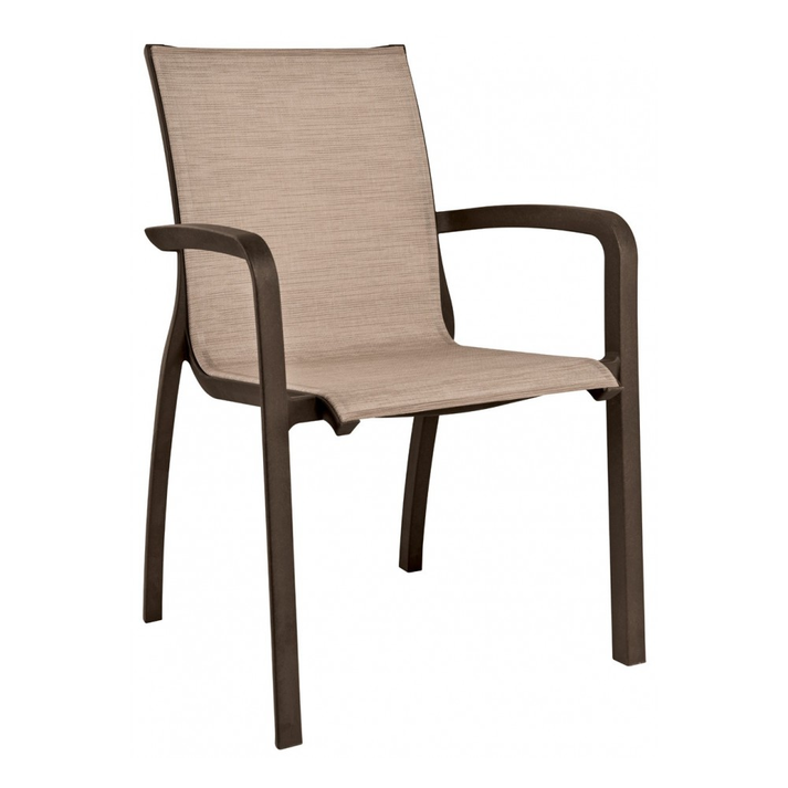 Sunset πολυθρόνα ΜΠΡΟΝΖΕ-ΚΟΝΙΑΚ 61x63x88(45)