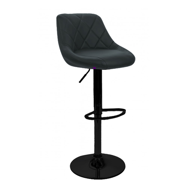 WIZARD σκαμπό μεταλλικό 47,5x49,5xH85,5