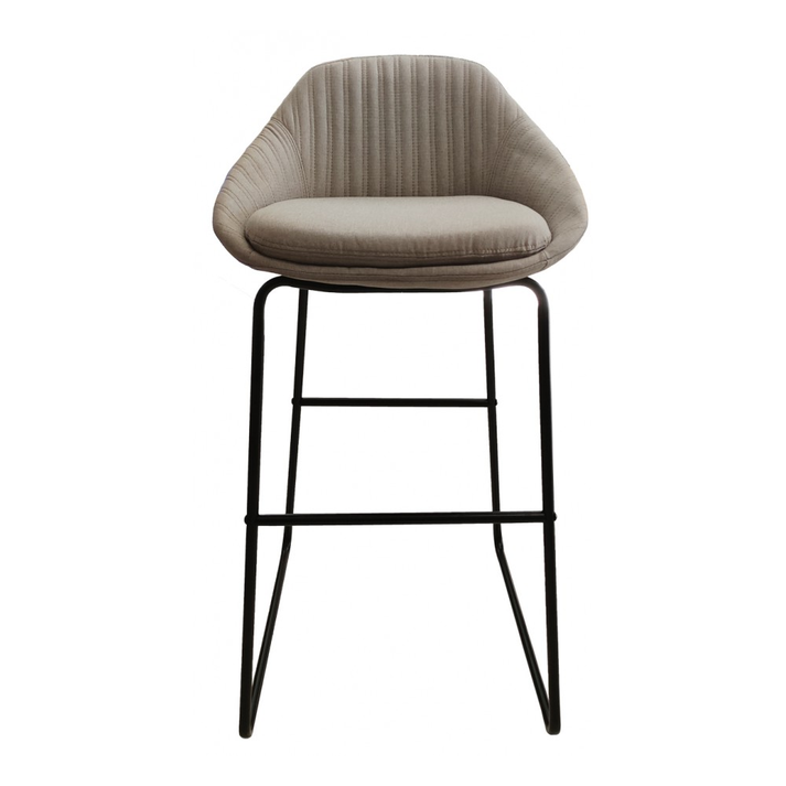 Wade SG σκαμπό H79 μεταλλικό με ύφασμα ΜΠΕΖ 49x51x97