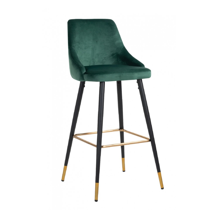 Rupert H65 σκαμπό μεταλλικό ΠΡΑΣΙΝΟ 46,5x52x97