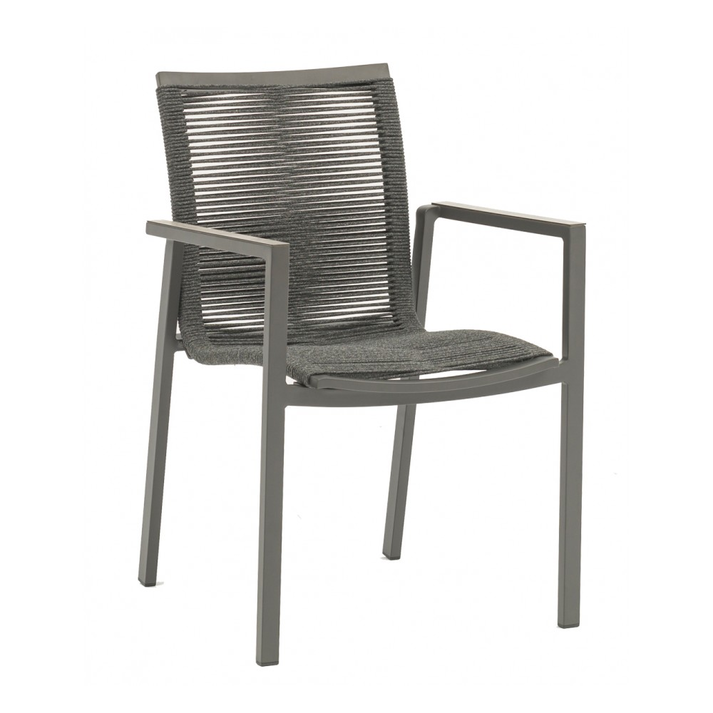 Yente πολυθρόνα αλουμινίου rope