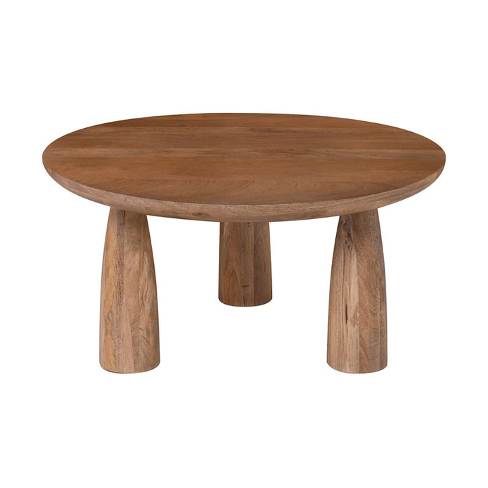 AZTEC Τραπεζάκι Σαλονιού- Καθιστικού, Ξύλο Mango, Απόχρωση Smoke Walnut