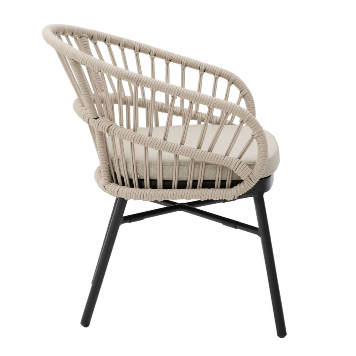 LUNA ΚΑΡΕΚΛΑ CREAM ΜΑΥΡΟ 58x65x78