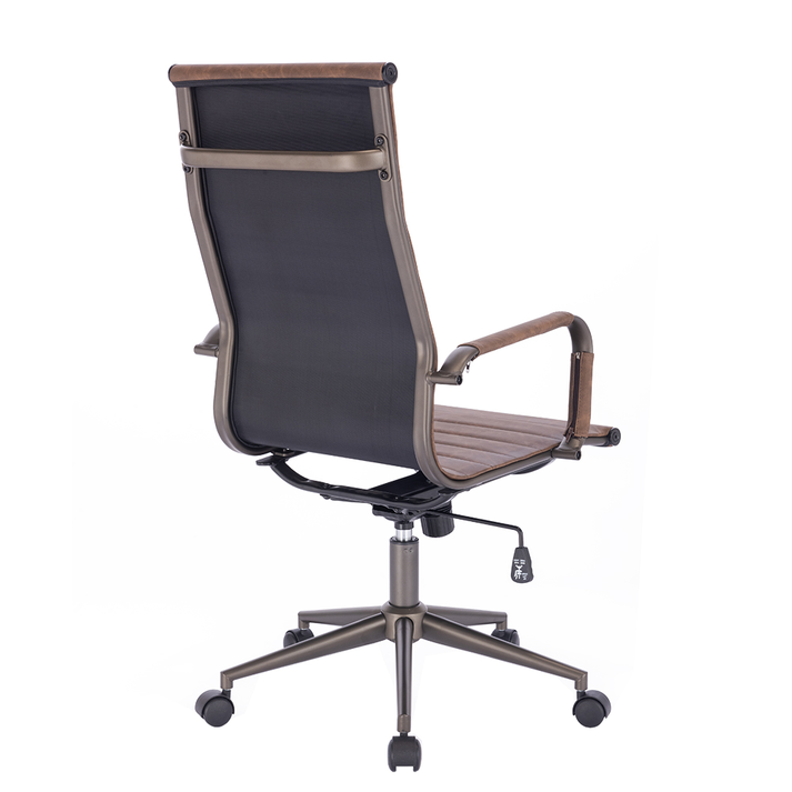 AVANT ΚΑΡΕΚΛΑ ΓΡΑΦΕΙΟΥ COFFEE GUNMETAL 55.5x63x118