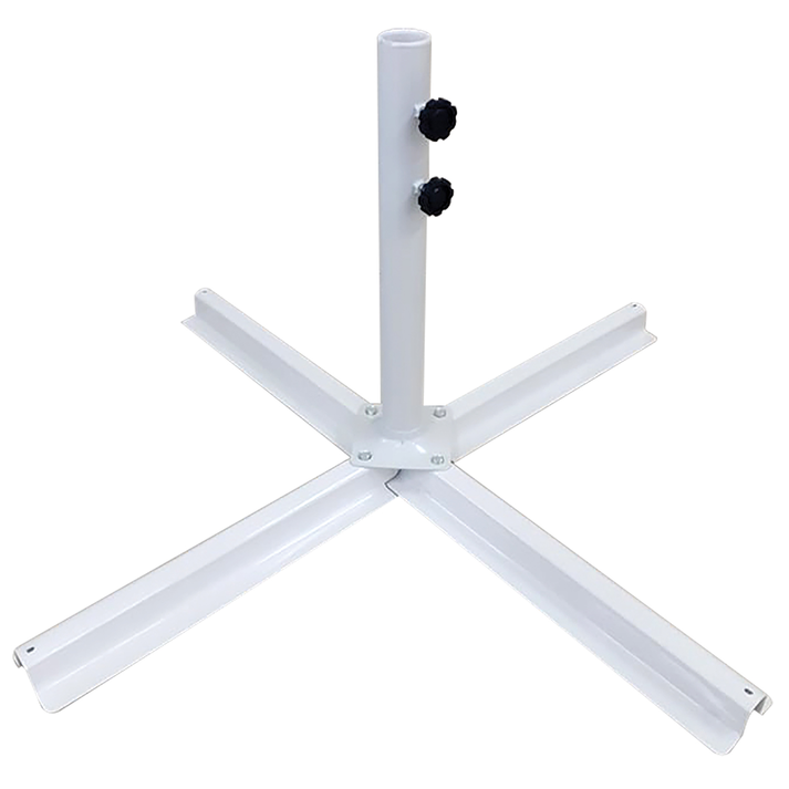 Βάση Ομπρέλας Χιαστί 1x1m για Πλάκες 50x50mm, Κορμός Ø50mm