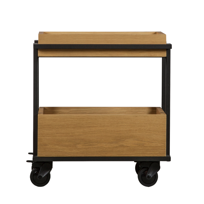 Bob Τροχήλατο Βοηθητικό Τραπεζάκι 50x35xH55cm