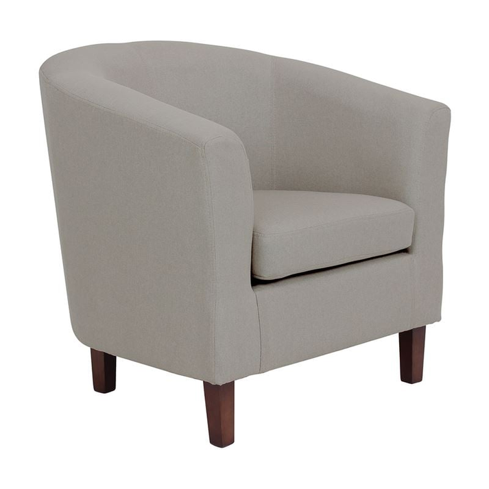 BOGA Πολυθρόνα Σαλονιού Καθιστικού, Ύφασμα  Μπεζ