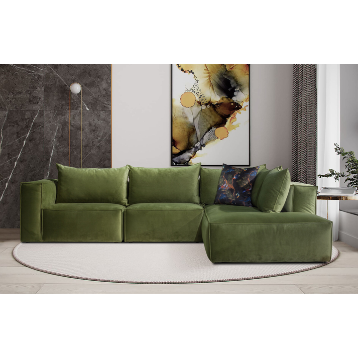Box Corner Sofa 330x230xB110cm
