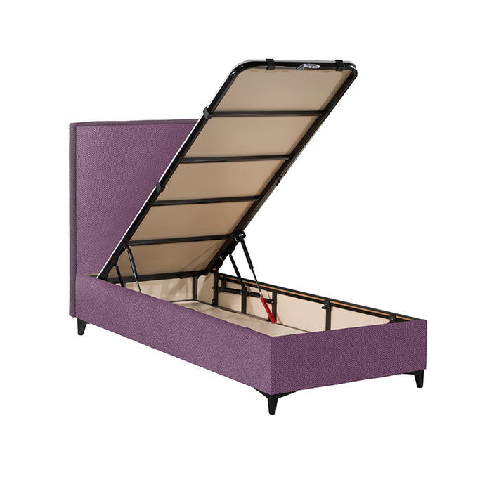 FRAME ΚΡΕΒΑΤΙ ΜΕ ΑΠΟΘΗΚ. ΧΩΡΟ (ΓΙΑ ΣΤΡΩΜΑ 90x200cm) VIOLET 10-881 208x97x121