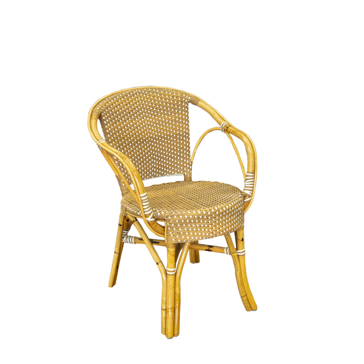 πολυθρόνα φυσικό bamboo 60*58*81 rig c-262 weave