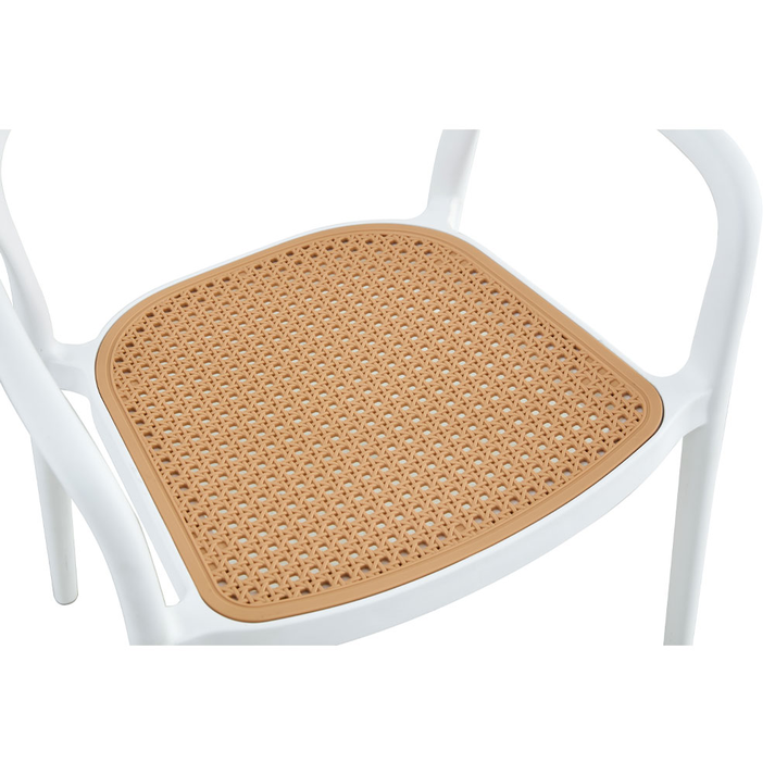 BISTROT ΚΑΡΕΚΛΑ ΛΕΥΚΟ ΦΥΣΙΚΟ 57x53x81.5