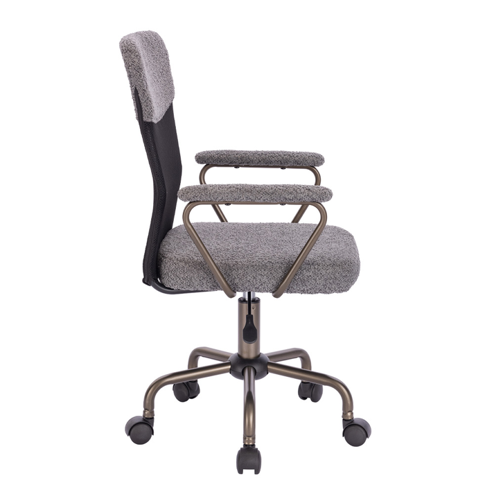 BELL ΚΑΡΕΚΛΑ ΓΡΑΦΕΙΟΥ ΓΚΡΙ GUNMETAL 54x52x92