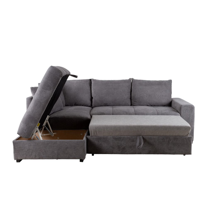 BILL ΚΑΝΑΠΕΣ ΚΡΕΒΑΤΙ ΓΩΝΙΑ ΑΡΙΣΤΕΡΗ STONE 241x173x94