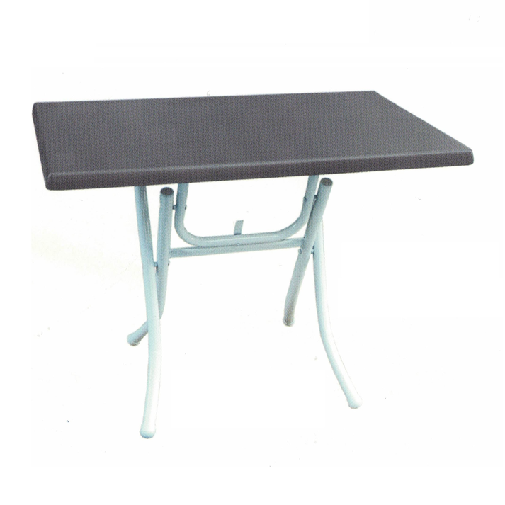 Πτυσσόμενο Τραπέζι Πλιάν Μέταλλο / Werzalit 100x60xH73cm (Χρώμα Επιλογής)