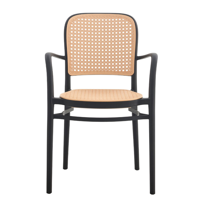 VIENNA ΚΑΡΕΚΛΑ ΜΑΥΡΟ ΦΥΣΙΚΟ 55x53x85.5