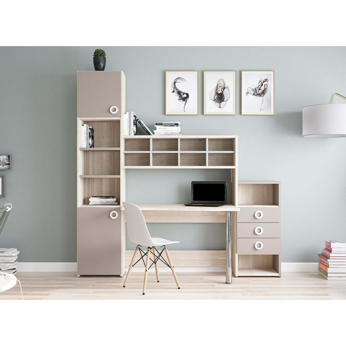 Dali  Composition 1 - Desk Unit 213x67xH195cm