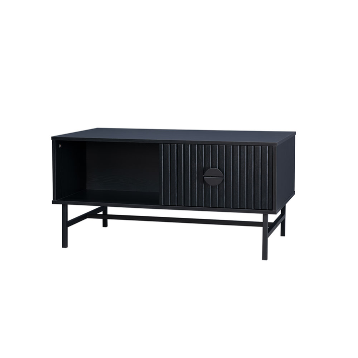 KIMONO COFFEE TABLE 1ΣΥΡΤΑΡΙ ΜΑΥΡΟ 100x59x50.2