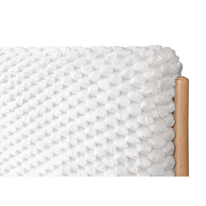 LORDY ΚΡΕΒΑΤΙ (ΓΙΑ ΣΤΡΩΜΑ 160x196cm) CREAM 207.5x177x103.5