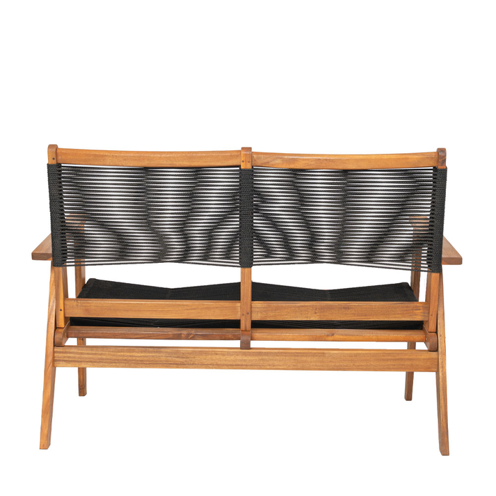 CAVO ΚΑΝΑΠΕΣ 2ΘΕΣΙΟΣ ΜΑΥΡΟ ΦΥΣΙΚΟ 120x72x85