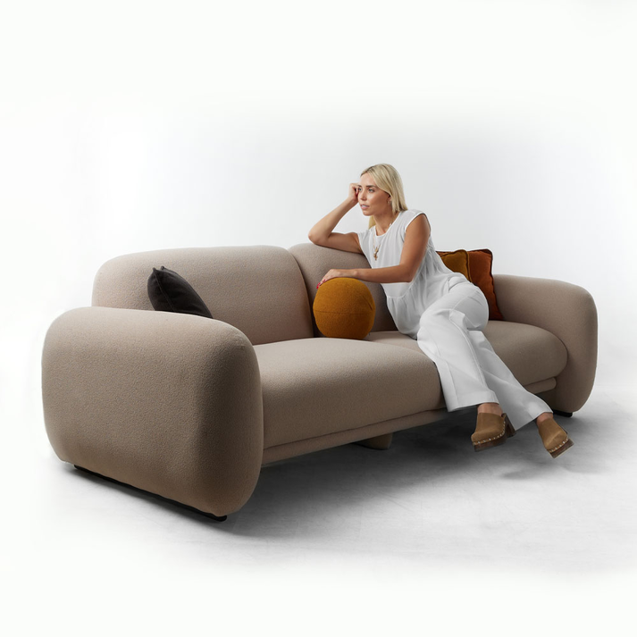 PUFFY ΚΑΝΑΠΕΣ 3ΘΕΣΙΟΣ CREAM 240x110x85