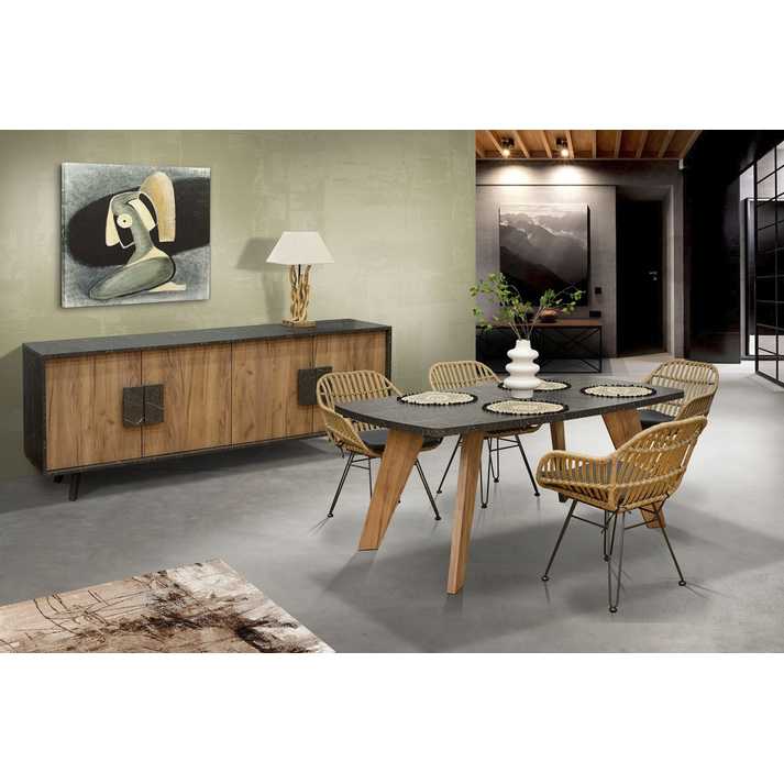 Μπουφές DESIRE Ελληνικής Κατασκευής LNA 200x45x75cm