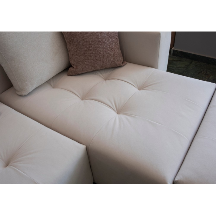 Domino Καναπές Γωνία 280x140+60cm