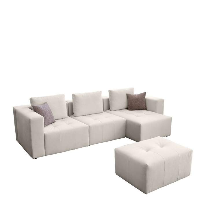 Domino Καναπές Γωνία 280x140+60cm