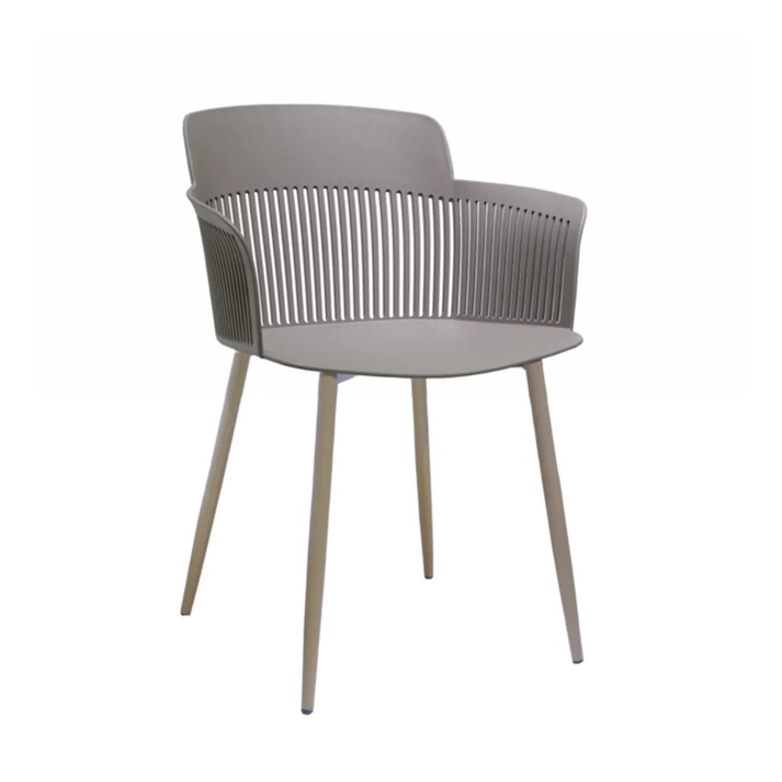 BARI ΠΟΛΥΘΡΟΝΑ ΠΟΛΥΠΡΟΠΥΛΕΝΙΟ TAUPE 53,5Χ58Χ77,5cm