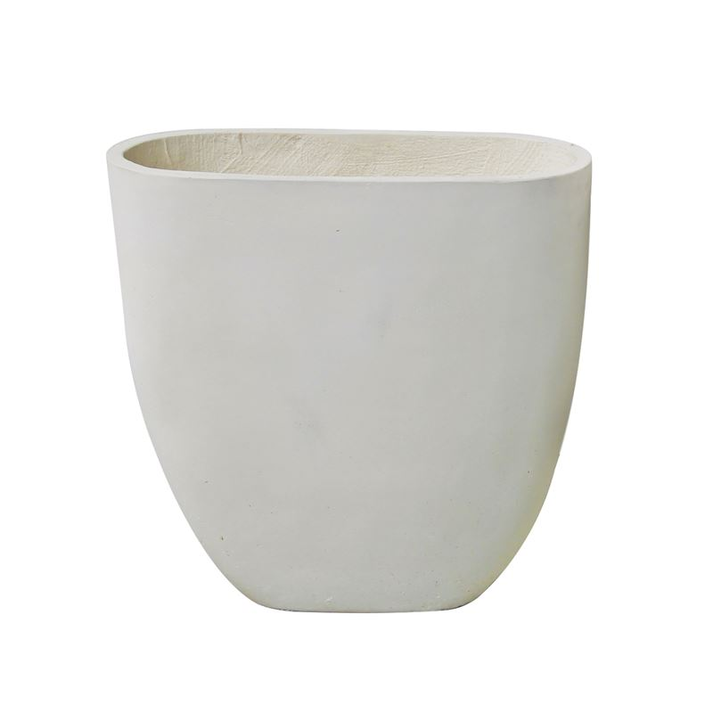 FLOWER POT-14 Απόχρωση Milk White