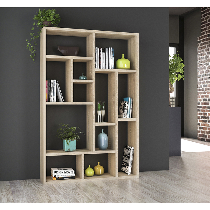 LYON 120 ΒΙΒΛΙΟΘΗΚΗ SONOMA 120x29.6x180