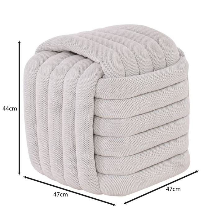 TAB Σκαμπό Βοηθητικό, Ύφασμα Απόχρωση Sandy Grey