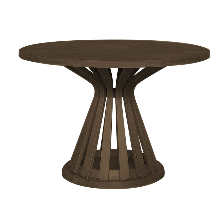 FABIO Τραπέζι Τραπεζαρίας, MDF Απόχρωση Καρυδί