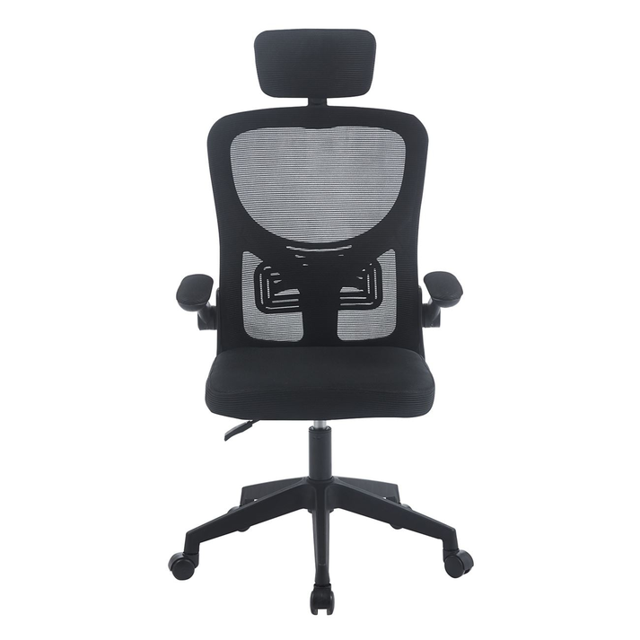 BF3055 Πολυθρόνα Γραφείου- Διευθυντή, Mesh Μαύρο