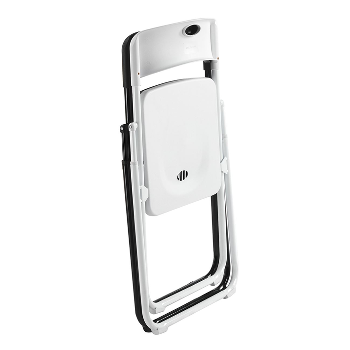 WENDY Καρέκλα Πτυσσόμενη, Μέταλλο Βαφή Μαύρο, PP Απόχρωση Μαύρο