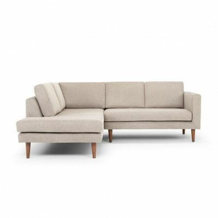 ΚΑΝΑΠΕΣ ΓΩΝΙΑ ENTERSON 280X220X90 ΓΚΡΙ