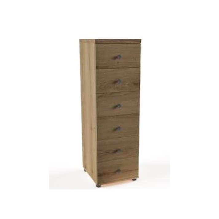 συρταριέρα ελληνικής κατασκευής 45x142x50 cm afs eve 6